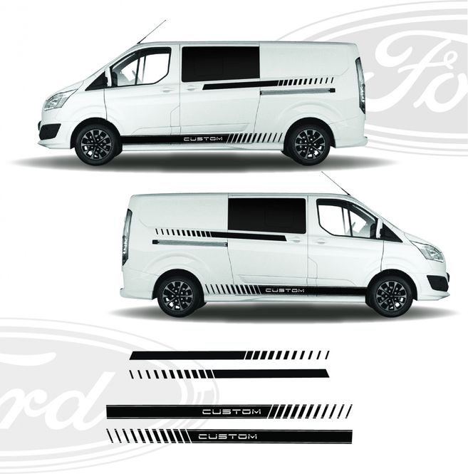 Hovedbilde Ford Transit custom 4 stk